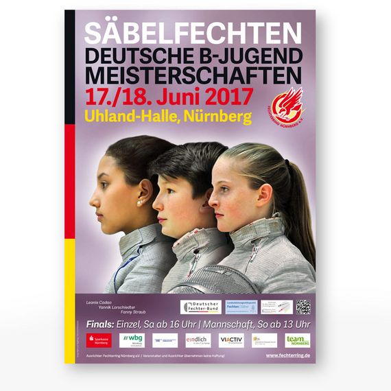 Plakat Deutsche B-Jugend Meisterschaften